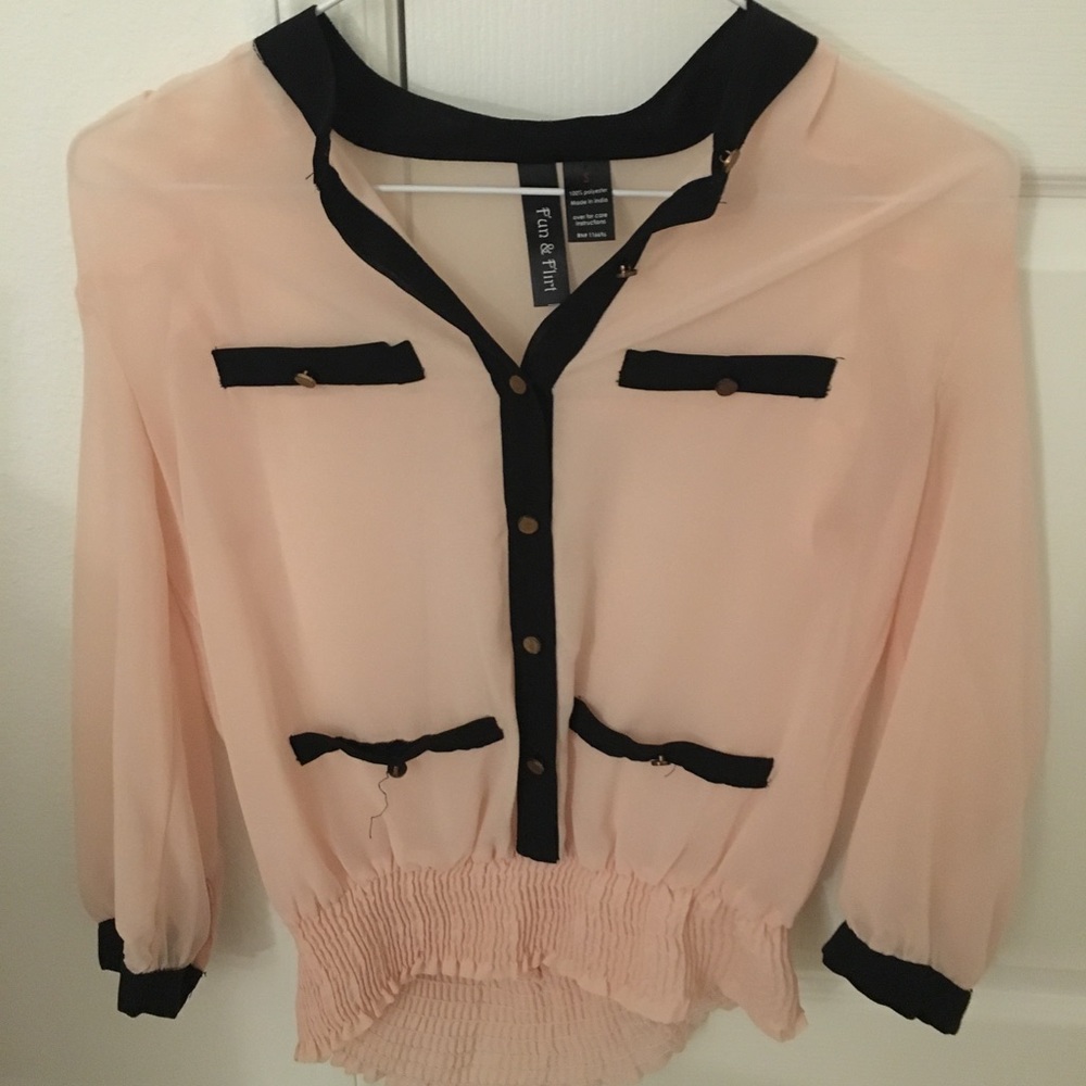 Long sleeves blouse